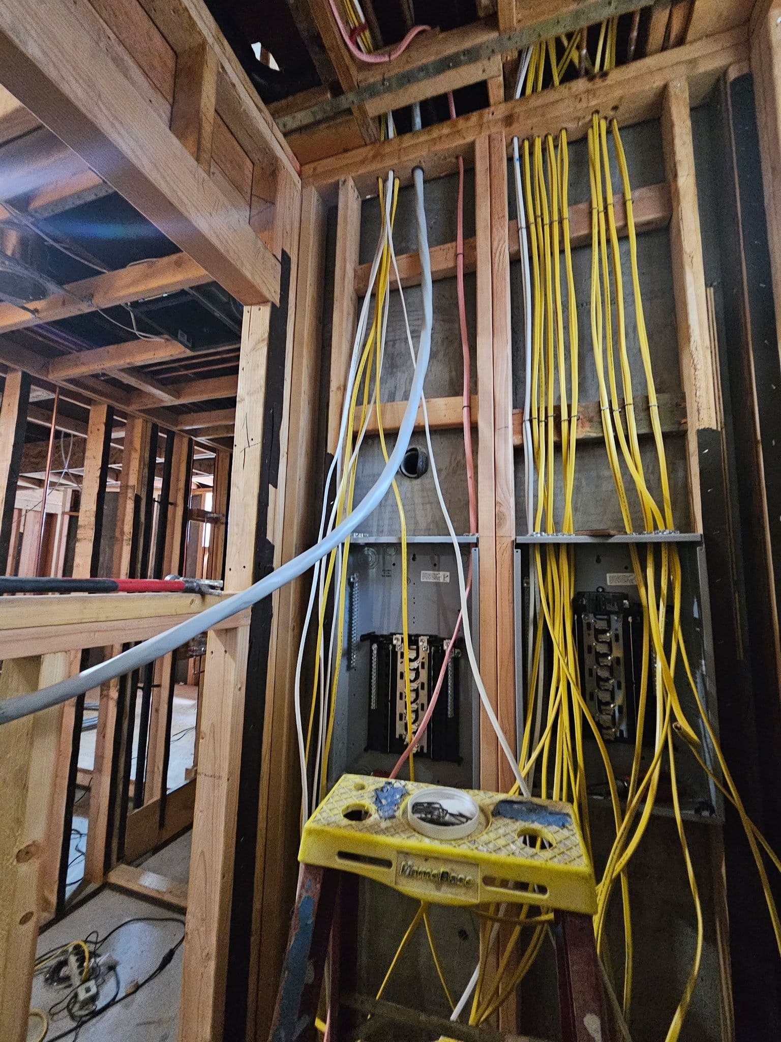 Streamlined Basement Wiring in Palo Alto image